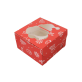 Cake Boxes Christmas | Window Xmas Dessert Boxes